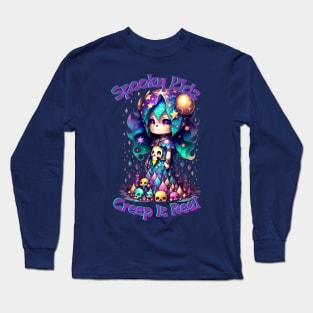 Spooky Kidz Creep It Real Long Sleeve T-Shirt